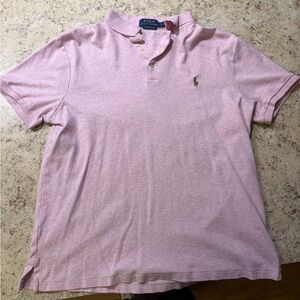 Polo by Ralph Lauren Light Pink Men's Polo Shirt